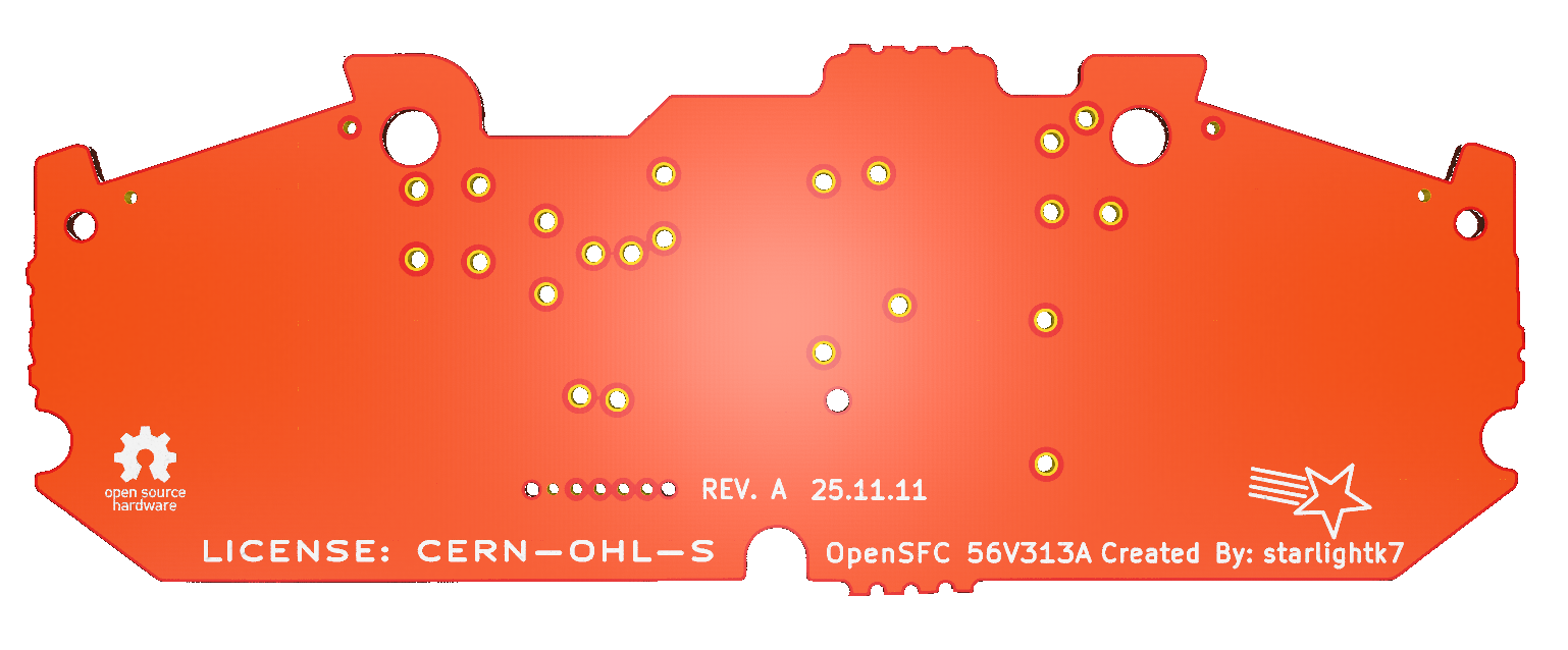 OpenSFC 56V313A 1990 model controller, back.